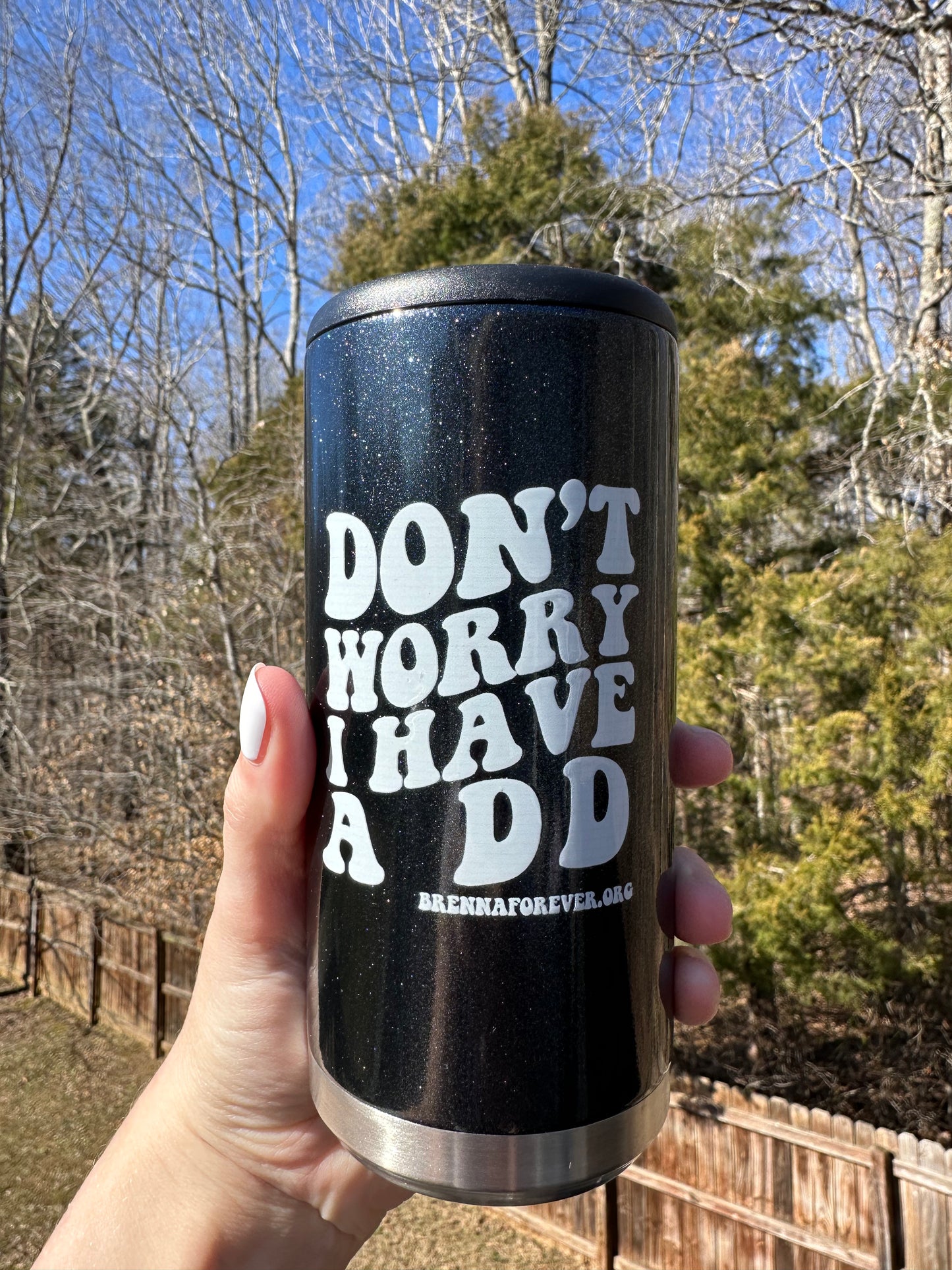 'Don't Worry I Have A D.D.' Can Cooler - Brenna Forever