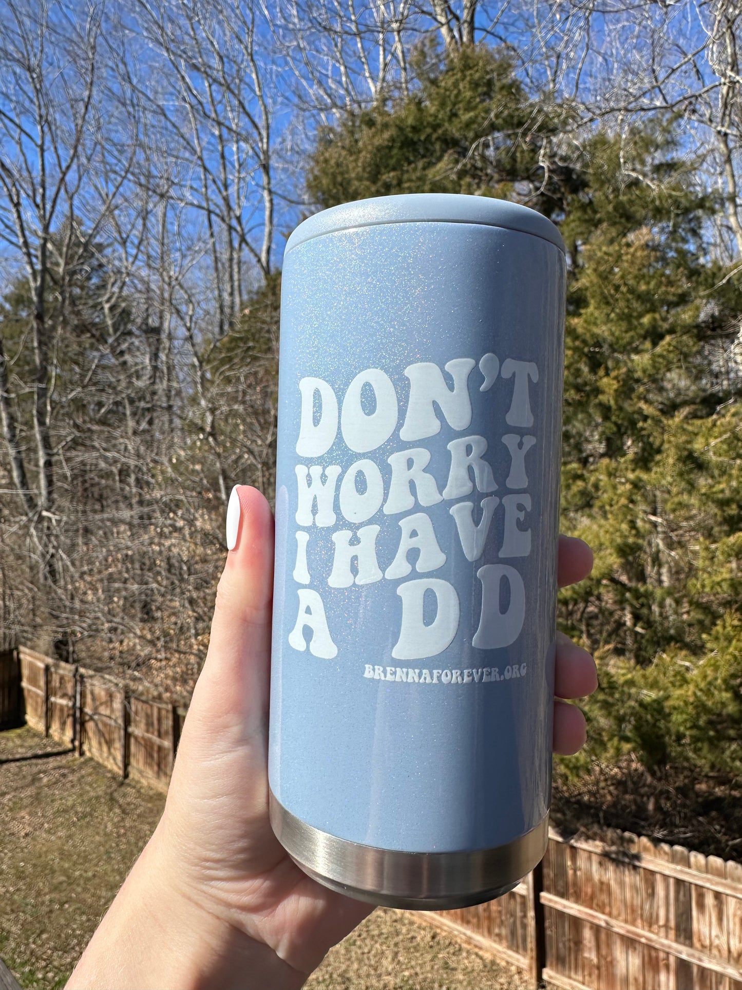 'Don't Worry I Have A D.D.' Can Cooler - Brenna Forever